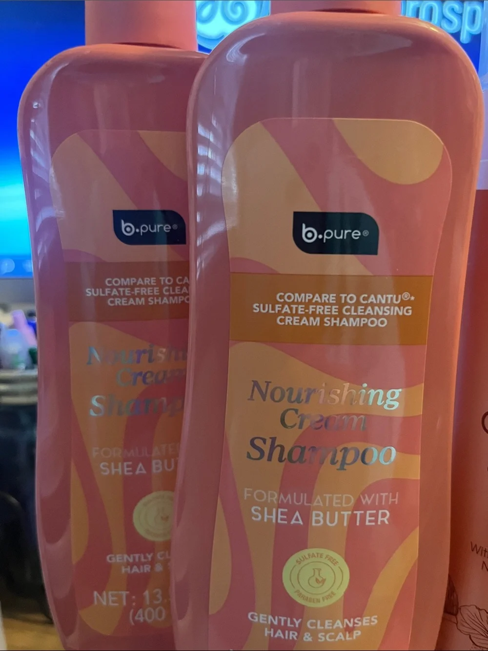 Nourishing Cream Shampoo in Orange - Shea Butter